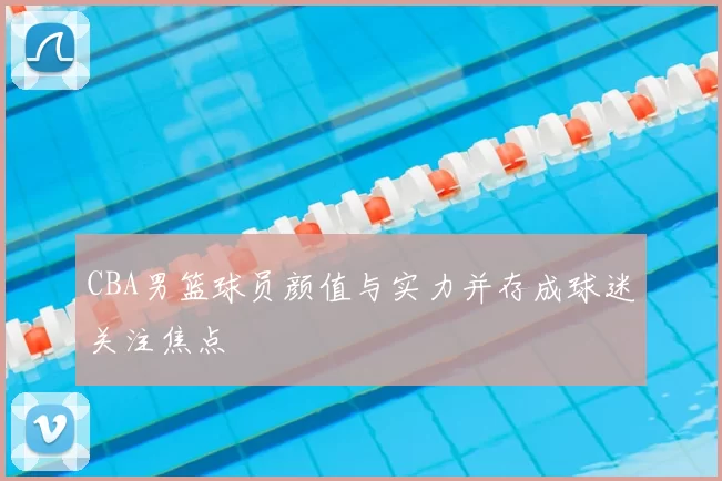 CBA男篮球员颜值与实力并存成球迷关注焦点