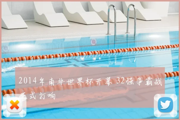 2014年南非世界杯开幕 32强争霸战正式打响